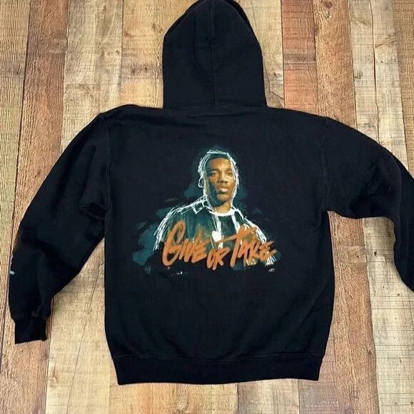 Giveon Sweaters - Giveon Give Or Take VIP Tour Unisex Hoodie Graphic R&B Size M